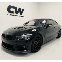 Carbonteile Tuning 1050 - Frontlippe Lippe Frontspoiler Schwert V2 Carbon passend für BMW 4er F32 F33 F36