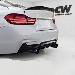 Pièces en carbone Tuning 1195 - Heckspoiler Deep V2 Carbon passend für BMW 4er F32