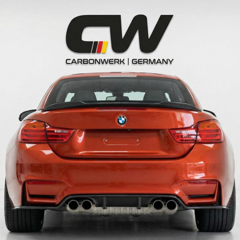 Carbonparts Tuning 1516 - Rear spoiler Clubsport Carbon fits BMW M4 F83 4 Series F33