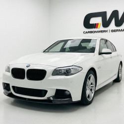 Carbonteile Tuning 1056 - Frontlippe Lippe Frontspoiler Schwert V2 Carbon passend für BMW 5er F10 F11