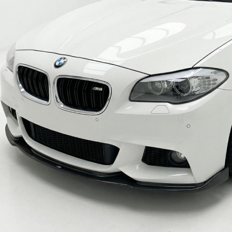 Carbonteile Tuning 1057 - Frontlippe Lippe Frontspoiler Schwert V3 Carbon passend fürBMW 5er F10 F11