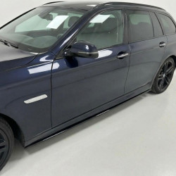 Carbonparts Tuning 1609 - Sideskirt Seitenschweller Ansatz ABS schwarz Glanz passend für BMW 5er F10 F11