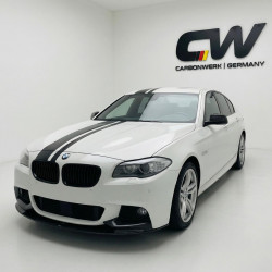 Carbonparts Tuning Front lip Front spoiler V1.2 black gloss fits BMW 5 Series F10 F11