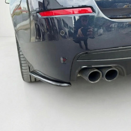 Carbonteile Tuning 1761 - Hecksplitter Heckansatz seitlich ABS schwarz glänzend passend für BMW 5er F10 F11