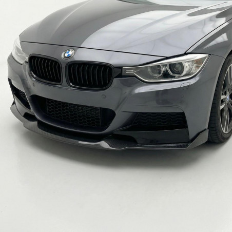 Carbonteile Tuning 1015 Frontlippe Lippe Frontspoiler Schwert V5 Carbon passend für BMW 3er F30 F31