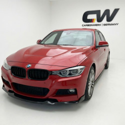 Carbonteile Tuning 1015 Frontlippe Lippe Frontspoiler Schwert V5 Carbon passend für BMW 3er F30 F31