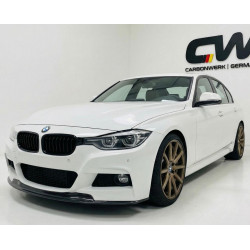 Pièces en carbone Tuning 1025 - Frontlippe V6 Carbon passend für BMW 3er F30 F31