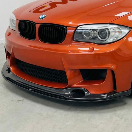 Carbonteile Tuning 1027 - Frontlippe Lippe Frontspoiler Schwert GT4 Performance Carbon passend für BMW 1er M