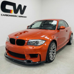 Carbonteile Tuning 1027 - Frontlippe Lippe Frontspoiler Schwert GT4 Performance Carbon passend für BMW 1er M