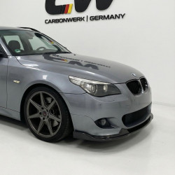 Pièces en carbone Tuning 1053 - Frontlippe Carbon passend für BMW 5er E60 E61