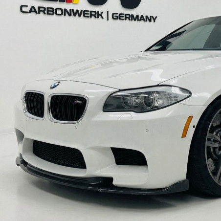Carbonteile Tuning 1058 - Frontlippe Lippe Frontspoiler Schwert V1 Carbon passend für BMW F10 M5