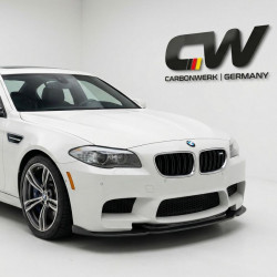 Carbonteile Tuning 1058 - Frontlippe Lippe Frontspoiler Schwert V1 Carbon passend für BMW F10 M5