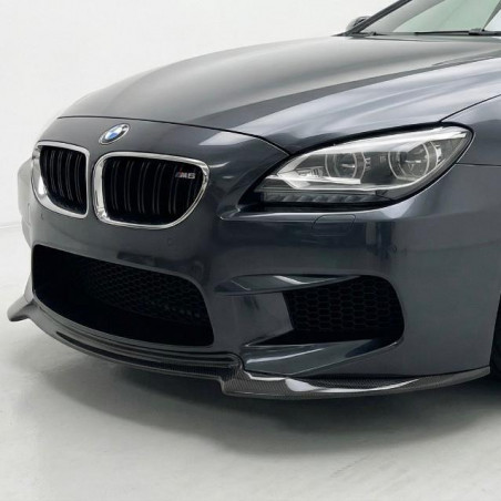 Carbonteile Tuning 1067 - Frontlippe Lippe Frontspoiler Schwert V1 Carbon passend für BMW F06 F12 F13 M6