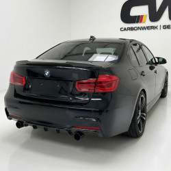 Carbonteile Tuning 1081 - Diffusor Carbon passend für BMW 3er F30 F31