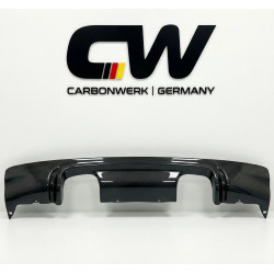 Pièces en carbone Tuning 1162 - Diffusor V1 Carbon passend für BMW E46 Coupe M3
