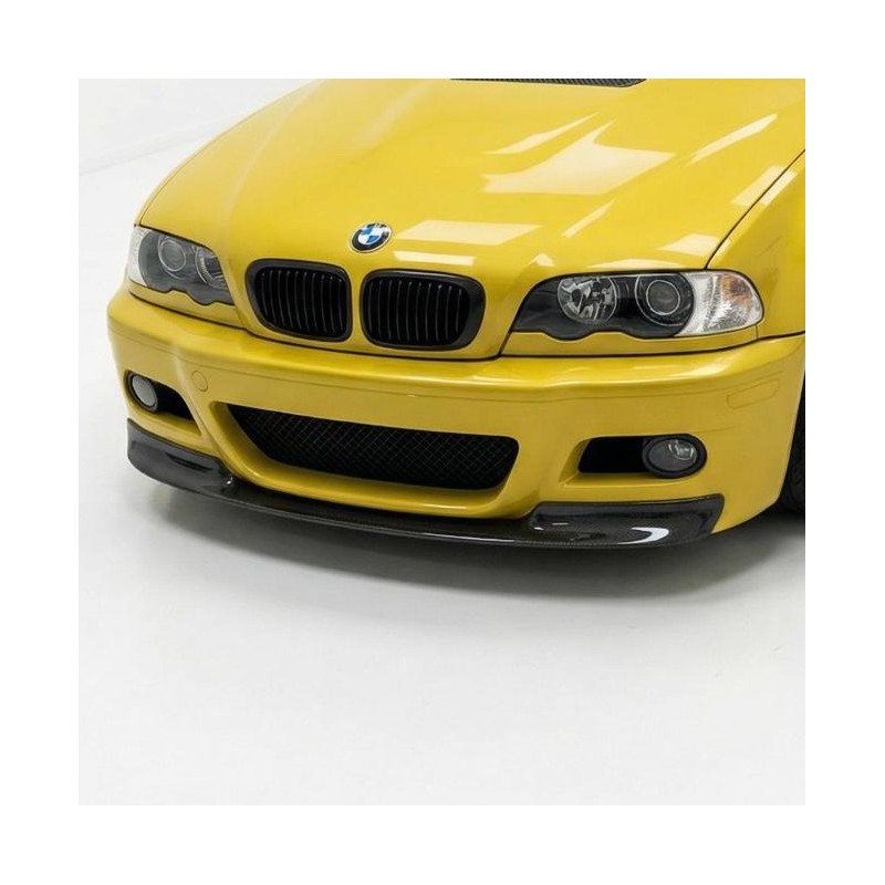 Pièces en carbone Tuning 1168 - Frontlippe V1 Carbon passend für BMW E46 M3