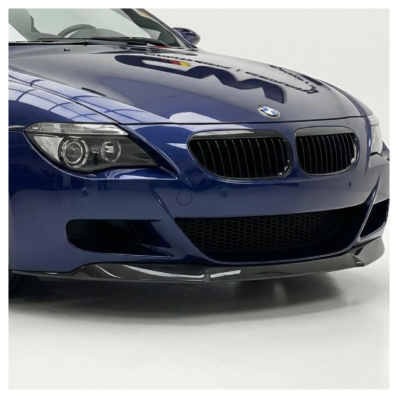 Pièces en carbone Tuning 1169 - Frontlippe V1 Carbon passend für BMW M6 E63 E64