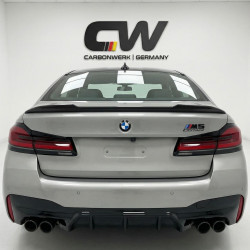 Carbonteile Tuning 1208 - Heckspoiler Clubsport Vollcarbon passend für BMW 5er G30 + F90 M5