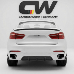 Pièces en carbone Tuning 1238 - Diffusor V Carbon passend für BMW X6 F16