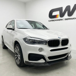 Carbonparts Tuning 1243 - Frontlippe Spoiler Schwert Performance Carbon passend für BMW X6 F16 mit MPaket