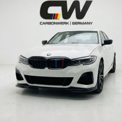 Pièces en carbone Tuning 1256 - Frontlippe Carbon passend für BMW 3er G20 G21