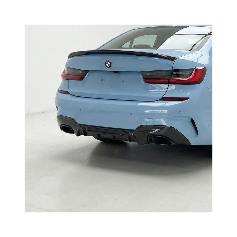 Carbonteile Tuning 1257 - Diffusor Diffuser Vollcarbon passend für BMW 3er G20 G21