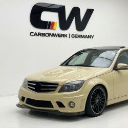 Pièces en carbone Tuning 1273 - Frontlippe Carbon passend für Mercedes C-Klasse W204 C63 AMG Bj. 07-10