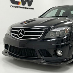Pièces en carbone Tuning 1273 - Frontlippe Carbon passend für Mercedes C-Klasse W204 C63 AMG Bj. 07-10