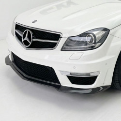 Carbonteile Tuning 1274 - Frontlippe Spoiler Schwert Performance Carbon passend für Mercedes C-Klasse W204 C204 C63 AMG MOPF ...