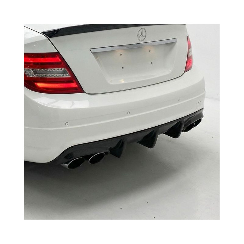 Carbonparts Tuning 1275 - Diffusor Carbon passend für Mercedes C-Klasse W204 C204 C63 AMG
