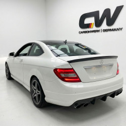 Carbonparts Tuning 1275 - Diffusor Carbon passend für Mercedes C-Klasse W204 C204 C63 AMG