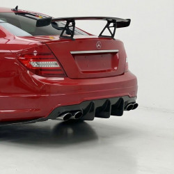 Carbonteile Tuning 1559 - Diffusor V2 Carbon passend für Mercedes C-Klasse W204 C204 C63 AMG MOPF Facelift