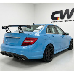 Pièces en carbone Tuning 1688 - Heckflügel Carbon passend für Mercedes-Benz W204 C-Klasse + C63 AMG Limousine