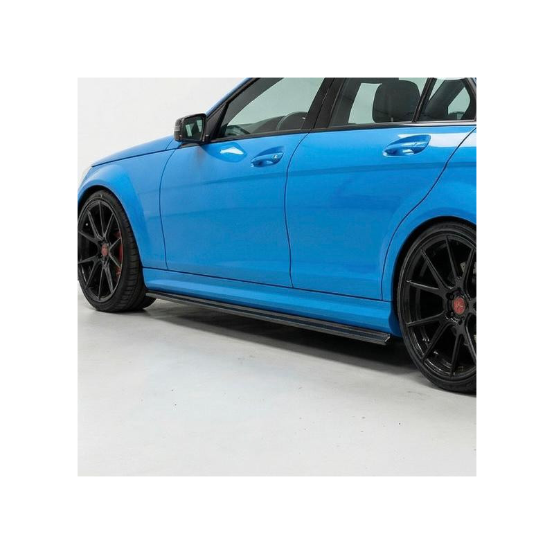 Carbonparts Tuning 2077 - Sideskirt Carbon passend für Mercedes C-Klasse W204 C204 C63 AMG
