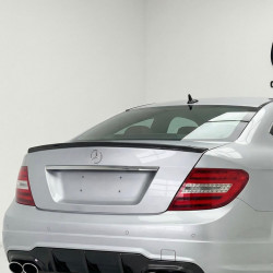 Pièces en carbone Tuning 2786 - Heckspoiler Spoiler Lippe ABS Glanz Schwarz passend für Mercedes-Benz C204 C-Klasse + C63 AMG...