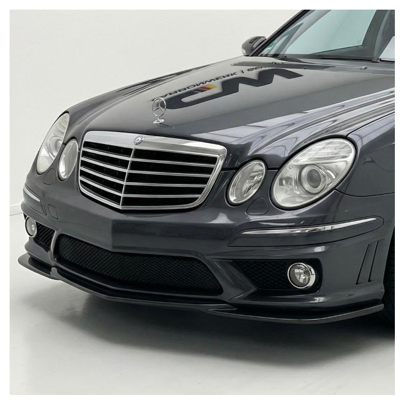 Carbonparts Tuning 1271 - Frontlippe Spoiler Schwert Carbon passend für Mercedes-Benz E-Klasse W211 E63 AMG Mopf Facelift