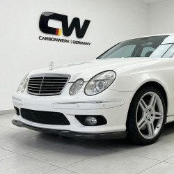 Carbonparts Tuning 1272 - Frontlippe Spoiler Schwert Carbon passend für Mercedes-Benz E-Klasse W211 E55 AMG Vorfacelift