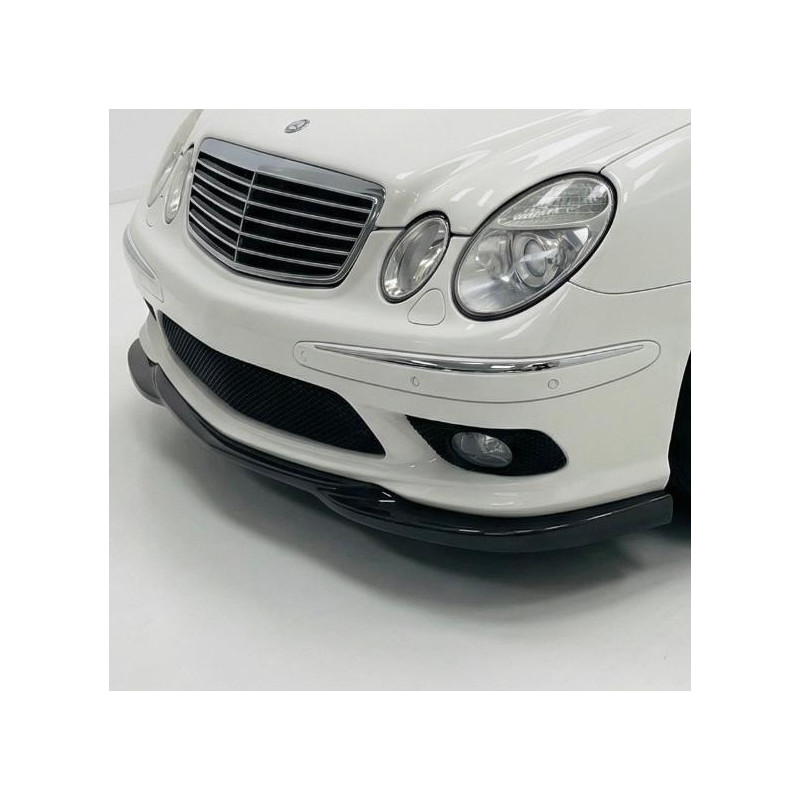 Carbonparts Tuning 1272 - Frontlippe Spoiler Schwert Carbon passend für Mercedes-Benz E-Klasse W211 E55 AMG Vorfacelift