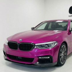 Pièces en carbone Tuning 1343 - Frontlippe Spoiler Schwert Performance Carbon passend für BMW 5er G30 G31 Vorfacelift mit MPaket