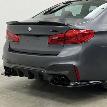 Pièces en carbone Tuning 1357 - Diffusor V1 Carbon passend für BMW M5 F90
