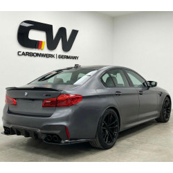 Pièces en carbone Tuning 1357 - Diffusor V1 Carbon passend für BMW M5 F90