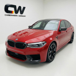 Carbonteile Tuning 1360 - Flaps Splitter Canards Vollcarbon passend für BMW F90 M5 Vorfacelift