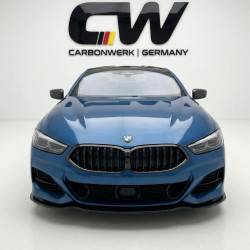 Pièces en carbone Tuning 1413 - Frontlippe Spoiler Schwert Performance Carbon passend für BMW 8er G14 G15 G16