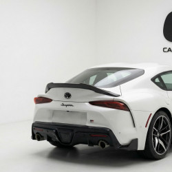 Carbonteile Tuning 2441 - Heckspoiler Spoiler Lippe Highkick ABS Schwarz Glänzend passend für Toyota Supra MK5 A90