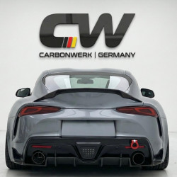 Carbonteile Tuning 1406 - Heckspoiler Spoiler Lippe Cap Vollcarbon passend für Toyota Supra MK5 A90