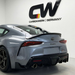 Carbonparts Tuning 1406 - Heckspoiler Spoiler Lippe Cap Vollcarbon passend für Toyota Supra MK5 A90