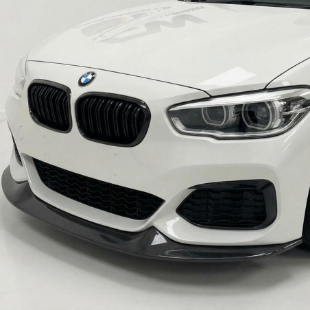 Pièces en carbone Tuning 1419 - Frontlippe Spoiler Schwert GTS Carbon passend für BMW 1er F20 F21 Facelift LCI