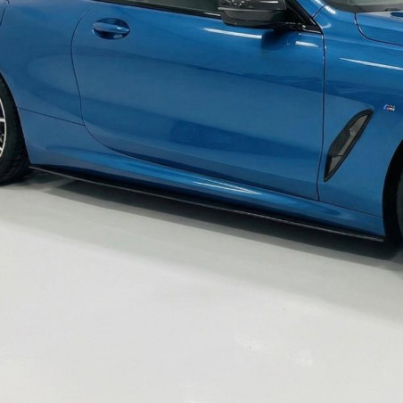 Carbonteile Tuning 1415 - Sideskirt Seitenschweller Ansatz Carbon passend für BMW 8er G14 G15