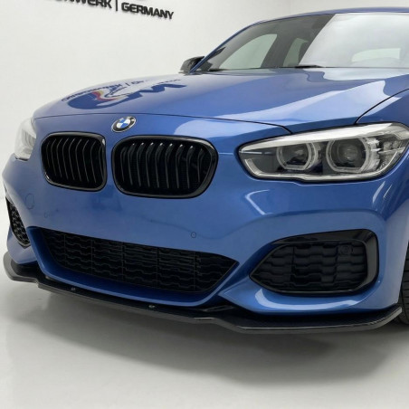 Carbonparts Tuning 1420 - Front lip V4 Carbon fits BMW 1 Series F20 F21 Facelift LCI
