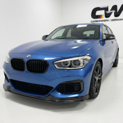 Pièces en carbone Tuning 1418 - Frontlippe V2 Carbon passend für BMW 1er F20 F21 Facelift LCI
